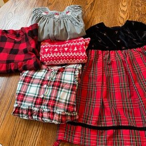 Christmas Dresses 4t Bundle 5 included.